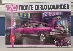 AMT 1970 Chevy Chevrolet Monte Carlo Lowrider 1:25 Scale Model Kit 1458 ~ Sealed