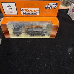 Roco Minitanks (NEW) 1/87 WWII German Mercedes L1500 LF8 Fire Truck Lot #2524K