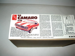 NEW AMT 1/25TH 1968 CAMARO Z/28 KIT #6559