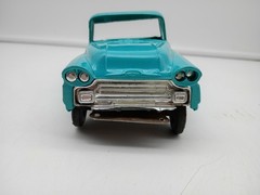 Vintage 1958 Chevrolet Cameo Pickup Apache PMC Promo Friction Truck & Trailer
