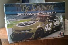 Salvino JR Models “Black Riffle” Ty Dillon 2022 Camaro ZL1 Nascar 1/24 Car Kit