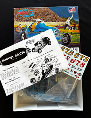 Atlantis 1/20 Midget Racer Midget Special Car Model Kit M110 – NEW