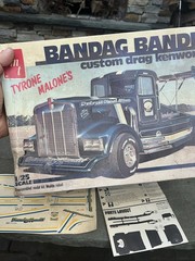 AMT Kenworth Malone’s Custom Drag Truck Tyrone Malone 1/25 New Open Box