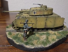Built 1/35 German Panzer IV Medium Tank
