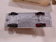 1972 IMPY Roadmaster Lonestar #16 Motorway Police Chrysler Imperial WHITE W/ Box