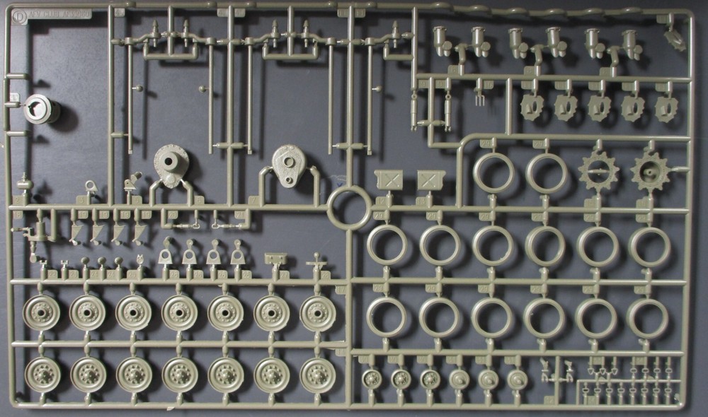 AFV Club 1/35th Scale M60A2 Starship – Parts Tree D from Kit No. AF35230