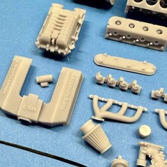 LSA Supercharged Chevy Engine 1/25