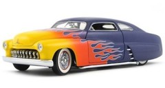 1950 Mercury Merc Hot Rod Classic Car Race Custom Chopped Dragster Carousel YELO