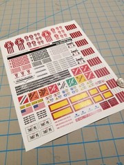 New Kenworth Scale Semi Tractor Truck Decals for 1:12/1:14/16 RC with Extras
