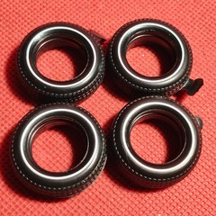 White Wall Tires 1977 GMC Van 1:25 scale model car part Revell