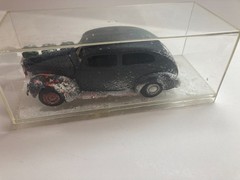 Built Car Model Ford custom display in plastic case