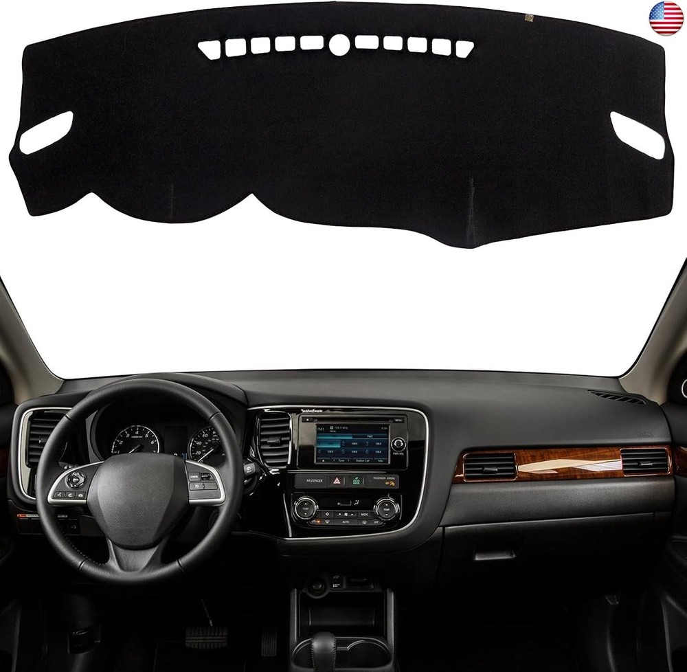 KEYOOG Dashboard Cover Dash Mat Fit for Mi-tsubishi Outlander 2020-2014