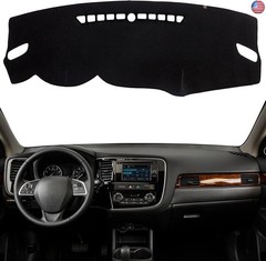 KEYOOG Dashboard Cover Dash Mat Fit for Mi-tsubishi Outlander 2020-2014