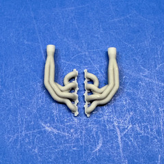 High Performance Headers Exhaust Manifolds for Chevy Engines 1/24 1/25
