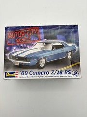 New In Open box Revell Motor City Muscle 69 Camaro Z-28 RS 1969 Chevy model kit