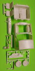 USA 1 1990 Chevy Silverado Pickup Monster Truck 1/25 Cab Body Interior Tub Dash