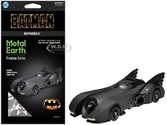 1989 BATMOBILE “BATMAN” (1989) MOVIE STEEL MODEL KIT BY METAL EARTH PS2014