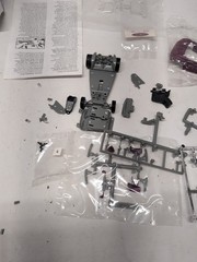 1998 Testors Kit 136 Plymouth Prowler 1:43 Scale Metal Model Started Read