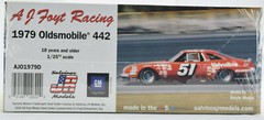 Salvino JR Models “Valvoline” AJ Foyt 1979 Oldsmobile 442 1/25 Model Car Kit