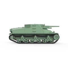 SSMODEL SS35500 1/35 Military Model Kit US T40 3-inches Artillery Tank Destroyer