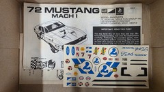 MPC ’72 1972 MUSTANG MACH 1 ORIGINAL 1972 ISSUE 1/25 SEALED INSIDE COMPLETE T8