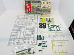 Vintage AMT Lotus powered by Ford model kit 1/25 #2180 Restoration/Parts/Decals