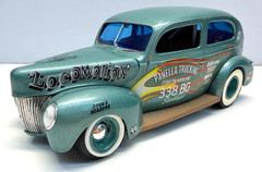 AMT 1:25 1940 Ford Sedan Locomotion Dragster Vintage John Klaver Pro-Built Model