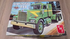 AMT DIAMOND REO TRACTOR TRUCK ORIGINAL 1972 ISSUE 1/25 COMPLETE SR