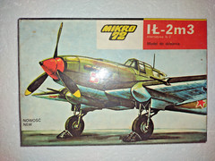 Mikro 72 1/72nd Scale WWII Russian Soviet Ilyushin IL-2M3 Shturmovik Model Kit