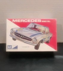 Vintage Mercedes 280 SL 1:32 Scale Model Kit by MPC – Open Package Complete