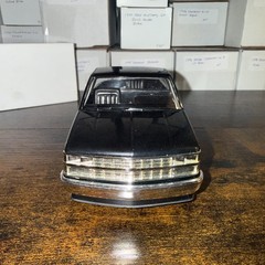 1988 Silverado C 1500 Saber Black 125 Scale Model Car