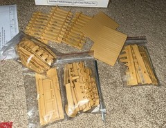 TWS The Tank Workshop Leichter Feldbahnwagen Light Cargo Railway Car Resin Kit