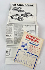 AMT 1:25 1932 Ford Coupe 3 on 1 Model Kit #6578 OPENED BOX