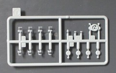 Dragon 1/35 Scale Tiger I Mid-Prod Otto Carius – Parts Tree Y from Kit No. 6888