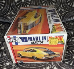 *SUPER RARE! *FACTORY-SEALED VINTAGE JO-HAN “1966 AMC MARLIN HT” Model Kit *NIB!