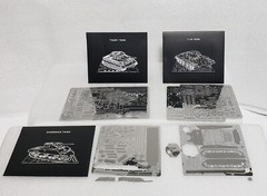 Metal Earth WWII Military Tanks – DIY 3D Steel Model Kits for 3 Tanks – READ