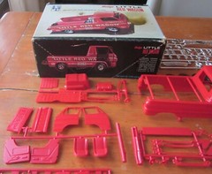 IMC Dodge A100 Pickup Truck Stock Push Car or Little Red Wagon Unbuilt Kit # 107
