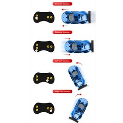 Ready to Go 1:43 Assembled Racing Car RC Electric Mini Gift for Boys