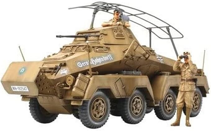 Tamiya 1/35 Military Miniature Series No.297 German Army 8-wheeled heavy armored