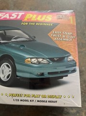 Ford Mustang GT SnapFast Plus AMT 1:25 Model Kit # 6784 ~ Sealed Box