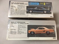 1967 Chevelle SS 396 — 2 Original Issue kits for one Money Fatory Sealed