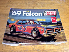 AMT Model MODIFIED STOCKER ’69 FORD FALCON Kit #30142