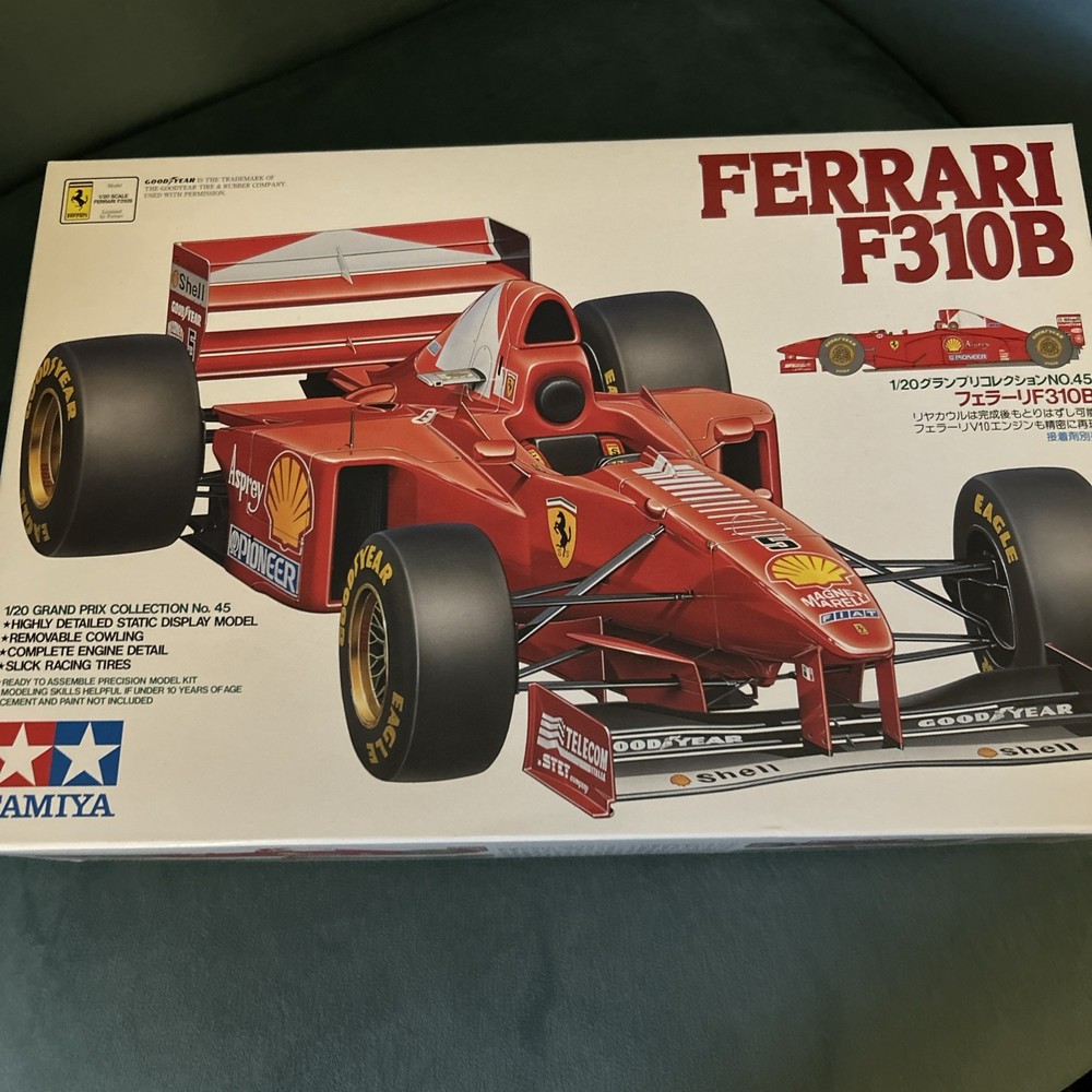Tamiya Ferrari F310B 1/20 Grand Prix Collection NO. 45 Model Kit 1/20 Scale 1997