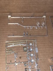 Vintage Junkyard Lot Of Plastic Model Car Chrome Parts And Pieces (Lot Jy444)
