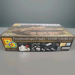 Classy Hobby 1/16 Panzer II Luchs Tank Model Kit MC16001 Open Box Sealed Parts