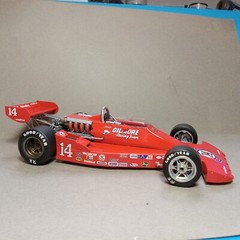 1977 COYOTE FORD INDY WINNER RESIN/WHITE METAL KIT, INDY RESIN, USAC