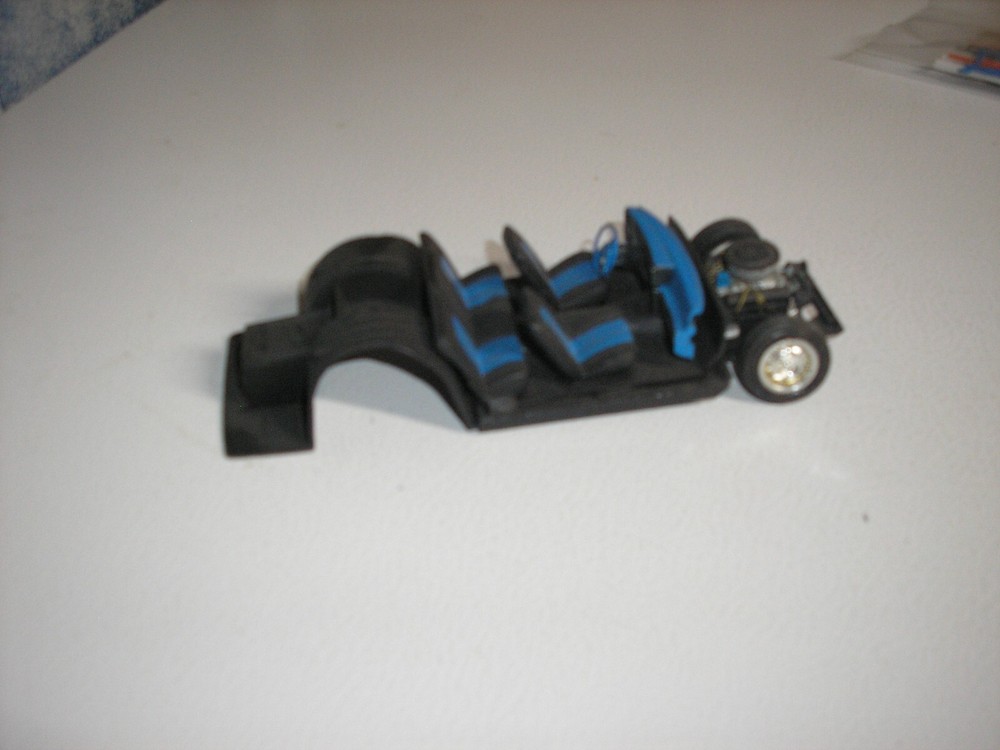 1/24 1/25 Vintage Pro Street Stock Chassis for parts or restore Free SHIPPING
