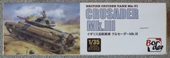 1/35 British Cruiser Tank Crusader Mk. III Border #BT-012 Factory Sealed MISB