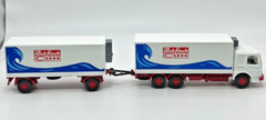 HO Scale Wiking 472 MAN Kuhl-Lastzug Freight Truck Original Box