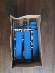 Snap Fit Over The Road Ford CL-9000 Sleeper Lindberg HO Scale Model Kit # 1047